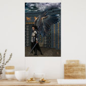 戦士エンジェルポスター ポスター (キッチン)