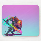 戦士カラフルゲーマー マウスパッド (正面)