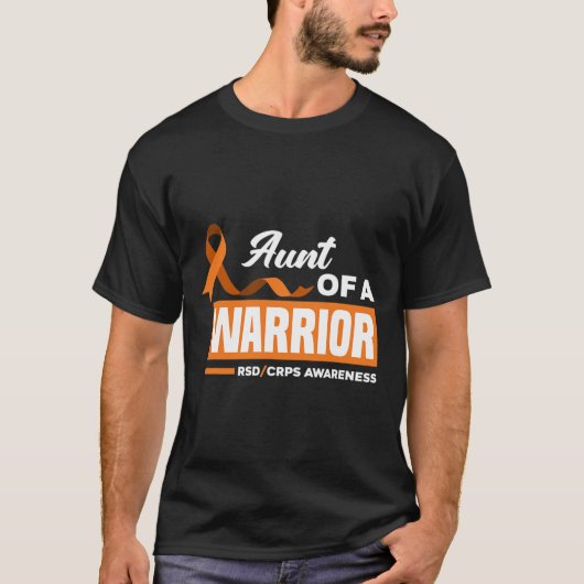 戦士サポートサポーターRsd Crpsに気付いている叔母 Tシャツ (正面)