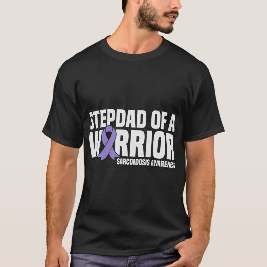 戦士サルコイドーシス認識度の義父 Tシャツ (正面)