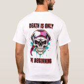 戦士スカル復讐：死の日 Tシャツ (裏面)