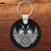 戦士スカル キーホルダー (正面)