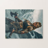 戦士スピリット・オブ・バイキング・ウーマン・チャネリング ジグソーパズル (横)