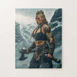 戦士スピリット・オブ・バイキング・ウーマン・チャネリング ジグソーパズル