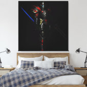 戦士トリプチチ キャンバスプリント (インサイチュ (寝室))