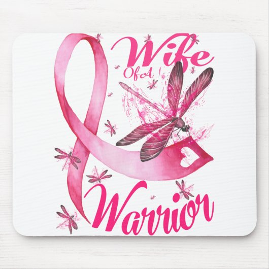 戦士トンボ乳癌の妻 マウスパッド (正面)