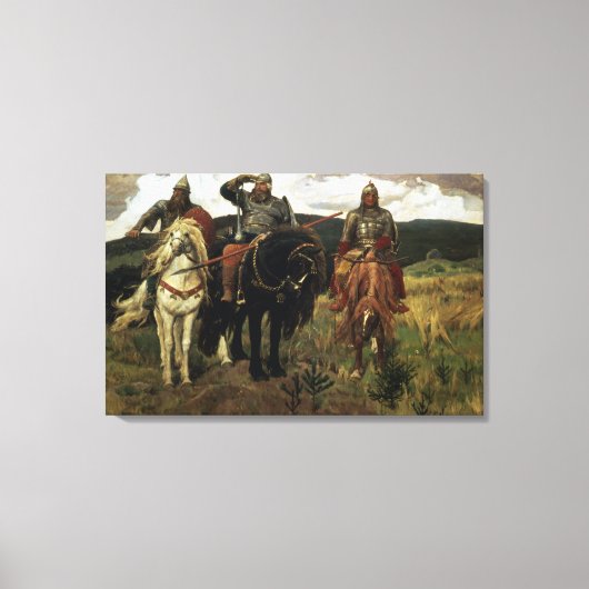 戦士ナイツ、1881年～98年 キャンバスプリント (正面)