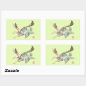 戦士ネコ – Ivypool and Dovewing 長方形シール (シート)