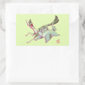 戦士ネコ – Ivypool and Dovewing 長方形シール (バッグ)