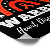 戦士ハート病認識度 ポスター (角)