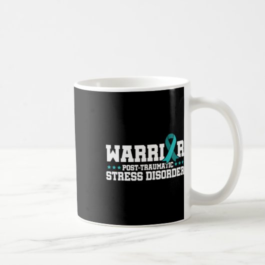戦士ポスト外傷性ストレス障害認識度M コーヒーマグカップ (右)