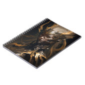 戦士ポートレート絵を描ファンタジーのワイルドスピリット ノートブック (左側)