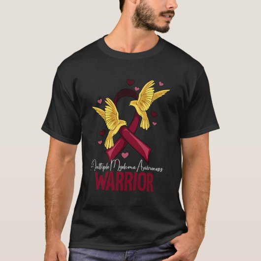 戦士マルチプルミエローマ認識度 Tシャツ (正面)