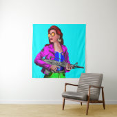 戦士モダン タペストリー (インサイチュ)