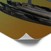 戦士モダン ポスター (角)