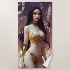 戦士ヴァンパイクイーンビーチタオル ビーチタオル