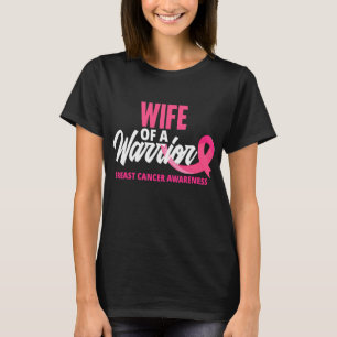 戦士乳がんの妻 Tシャツ