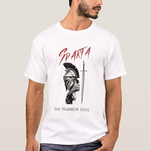 戦士州:スパルタTシャツ Tシャツ (正面)