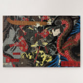 戦士日本の大蛇 ジグソーパズル (横)