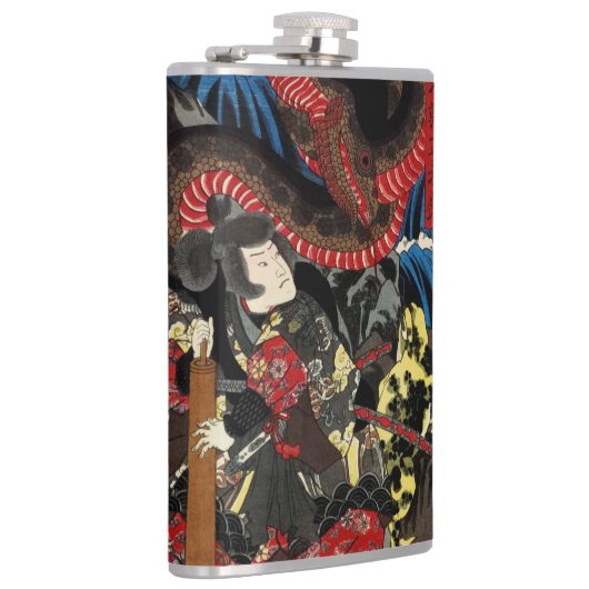 戦士日本の大蛇 フラスク (右)