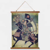 戦士日本の平美術 吊り下げ型タペストリー (正面)