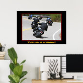 戦士来出出て遊び!!! ポスター (ホームオフィス)