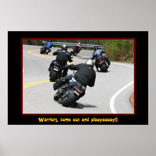 戦士来出出て遊び!!! ポスター (正面)