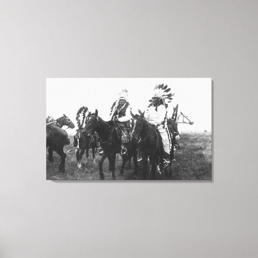 戦士熱狂するを集める蛇 キャンバスプリント (正面)