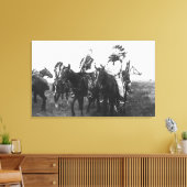 戦士熱狂するを集める蛇 キャンバスプリント (インサイチュ (リビング))