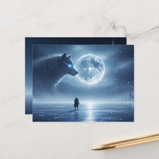 戦士静かの勇気はがき シーズンポストカード (正面/裏面インサイチュ)