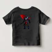 戦士騎士Tシャツ トドラーTシャツ (裏面)