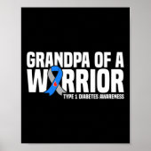 戦士1型糖尿病のメンズグランドパが待っている ポスター (正面)