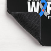 戦士1型糖尿病のメンズグランドパが待っている マウスパッド (コーナー)