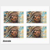 戦士11 長方形シール (シート)