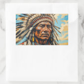 戦士11 長方形シール (バッグ)