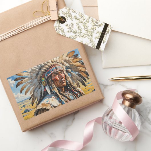 戦士12 長方形シール (ギフト)