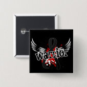 戦士16の皮膚癌 缶バッジ (正面&裏面)