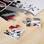 戦士16の脳腫瘍 ジグソーパズル (側面)