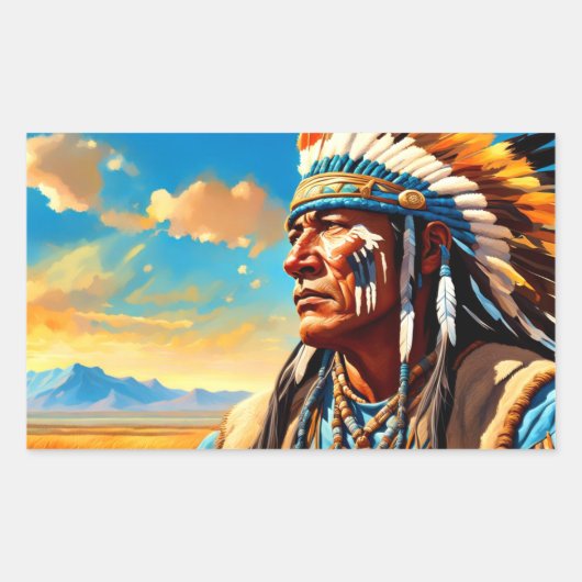 戦士6 長方形シール (正面)