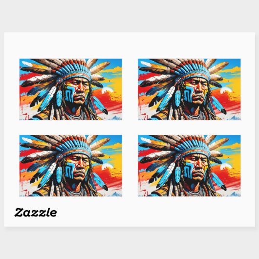 戦士8 長方形シール (シート)