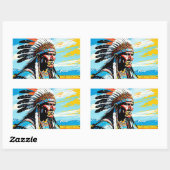 戦士9 長方形シール (シート)