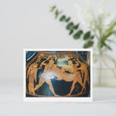 戦士。ギリシャの花瓶。 ポストカード (スタンド正面)