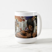 戦士 コーヒーマグカップ (正面右)