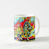 戦士 コーヒーマグカップ (正面右)