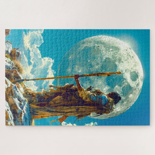 戦士 ジグソーパズル (横)