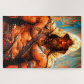 戦士 ジグソーパズル (横)