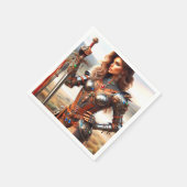 戦士 スタンダードカクテルナプキン (角)