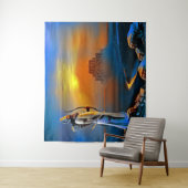 戦士 タペストリー (インサイチュ)