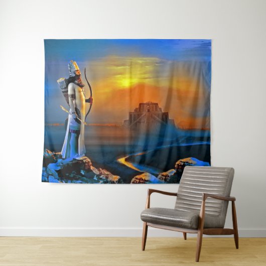 戦士 タペストリー (インサイチュ(横))