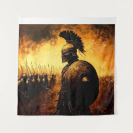 戦士 タペストリー